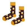 Calcetines hasta la mitad de la pantorrilla con estampado de cerveza europea y americana para hombres y mujeres, calcetines casuales de algodón de primavera, cómodos calcetines largos sin uso, al por mayor