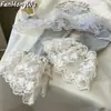[Casa Rosa] Nuevo Conjunto de Otoño para Niñas Estilo Lindo y Femenino, Sudadera con Adorno de Encaje y Pantalones Acampanados Conjunto de Dos Piezas, Elegante