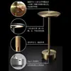 Lámpara de mesa LED OVNI de comercio exterior al por mayor, recargable por USB, interruptor táctil, luz ambiental decorativa para bar, lámpara de escritorio metálica con forma de I