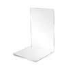 Soporte de Libro Acrílico Transparente para Tienda de Libros, Soporte de Exhibición para Librería, En Stock