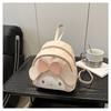 Mochila Bolsa de Gatinho Menina Fofa para Mulheres 2025 Nova Tendência Moda Desenho Animado Laço Mochila Pequena Bolsa de Viagem