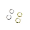 Decoración del hogar Zhen Lu moda coreana simple geométrico redondo hebilla de oreja pendientes de personalidad irregulares para hombres y mujeres venta al por mayor