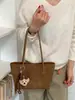 Bolsa de ombro transfronteiriça 2026 nova, de grande capacidade, fashion e moderna, bolsa tote simples e versátil, estilosa