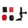 Compatible con el Set de Soporte Curvo y Plano para Casco Gopro y Accesorios de Conexión a Casco para Cámara Deportiva Yi