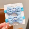 Goma para el Pelo de Niña Kuromi Banda Elástica Alta No Lastima el Cabello Goma para Moño de Niña Accesorios para el Cabello