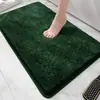 Suministro exclusivo transfronterizo de alfombrillas de baño de felpa de pelo largo altamente absorbentes, alfombrillas antideslizantes para inodoro, alfombrillas para pies de dormitorio y alfombrillas resistentes a la suciedad para puerta de entrada
