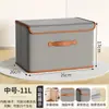 Caja de Almacenamiento Plegable con Tapa, Contenedor de Almacenamiento de Gran Capacidad, Caja Organizadora para Armario del Hogar, Almacenamiento de Ropa y Colchas, Venta al por Mayor
