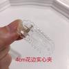 Pinza para el Cabello Base Transparente Accesorio para el Cabello DIY Pinzas Accesorios Pinza de Tiburón Pinza para Cabello de Gran Volumen Accesorio para el Cabello de Gama Alta Al por Mayor