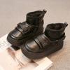 Botas de Nieve para Niños 2025 Invierno Nuevos Zapatos para Niños Zapatos Grandes de Algodón Zapatos Gruesos de Terciopelo para Niños Zapatos para Bebés Niñas