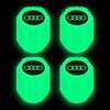 Tapa de válvula de neumático luminosa tapa de válvula de coche boquilla de aire para neumático de vacío de coche eléctrico decoración de cubierta de núcleo de válvula luminosa