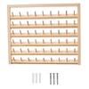 Bobina de costura linha rack rack de armazenamento atacado artesanal DIY casa bobina rack de parede pendurado rack de arame de madeira
