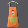 Crianças Avental Arte Pintura Roupas impermeável Anti-Dirty Cozinha Pintura Doméstica Macacão Desenhos Animados Meninos e Meninas com Mangas