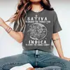 Camiseta de Algodón Puro Lavada Desgastada Estilo Europeo y Americano Flor Niña Elegante Estilo Ins Bohemio Estampado Top Nuevo