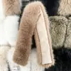 Gola de Pelo Sintético de Raposa em Estoque, Removível, Adequada para Mantos Hanfu, Acessórios de Gola de Pelo Sintético Multicor e Multiestilo para Decoração