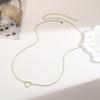 Cadena de Cintura de Playa con Forma de Corazón Transfronteriza Europea y Americana Nueva Moda Acero Inoxidable Ajustable Diseño Simple de Estilo Casual Diario para Mujeres