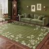 Tapete de Veludo Cristal Retrô Francês, Cobertor de Cabeceira para Sala de Estar, Sofá e Mesa de Centro de Luxo Leve e Elegantes, Tapete de Quarto