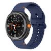 Adecuado para Samsung Watch8/9 Galaxy Watch 9 Correa Deportiva de Silicona con Costura Ondulada