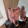 Bolsa de Balde de Nylon de Nicho Estilo Japonês para Mulheres 2025 Nova Bolsa Leve para Garrafa de Água ao Ar Livre Bolsa para Celular para Caminhada