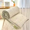 Colcha de Verano Refrigerante de Gasa de Doble Capa de Algodón y Lino Lavado Clase A, Colcha de Verano para Aire Acondicionado con Caja de Regalo, Colcha de Regalo Promocional