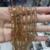 Contas Soltas de Cristal Facetado para Fabricação de Joias DIY, Acessórios para Colar, Fabricante de Contas Quadradas de Cristal, Vidro K9 de Alta Transparência
