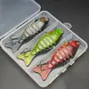 Há um Relatório de Teste para uma Isca de Pesca Realista de 7 Seções, Afundante, 10cm, 16g, Isca Dura Multiseção para Pesca, Atacado de Equipamentos de Pesca
