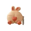Capa de Silicone Macia Cartoon para Fone de Ouvido Vivo Tws3E Capa Protetora Bluetooth Sem Fio Iqoo Air3/Tws2