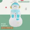 Nueva Serie de Decoración para Fiesta Navideña Mini Muñeco de Nieve, Anciano, Reno, Árbol de Navidad Globos de Papel de Aluminio Serie Navideña