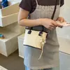 Yue Zi 2026 Verano Nuevo Elegante Versátil Gran Capacidad Textura de Alta Calidad Bolso de Hombro Único Portátil Tipo Cubo Bolso Cruzado