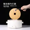 Tapete de bambú natural, diseño creativo, engrosado, impermeable, resistente al aceite, antideslizante y aislante del calor para uso en la cocina, adecuado para el hogar y para proteger ollas y sartenes del calor.