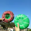 Cubierta de Taza Inflable de Piña al por Mayor Portavasos Redondo Inflable Portavasos Inflable de Flamenco de Cuatro Agujeros