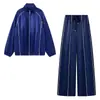 Marca Z Comercio Exterior Transfronterizo Za2026 Estilo Europeo y Americano Primavera y Otoño Nuevo En Stock Conjunto Casual Conjunto Deportivo Casual