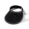Chapéu Visor Esportivo de Verão da Moda para Venda por Atacado para Mulheres, Chapéu de Sol, Chapéu de Pescador, Novo Chapéu Grande com Aba para Proteção Solar