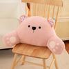 ¡Guau!, Almohada Lumbar de Animales de Dibujos Animados Personalizada, Cojín para Sofá, Almohada Lumbar para Silla, Almohada Lumbar de Soporte para Oficina, Cojín para Mesita de Noche, Regalo