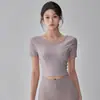 Novos Tops de Yoga Femininos de Verão, Roupas Profissionais Esportivas Femininas para Fitness, Corrida, Pilates, Treinamento, Versátil e Casual