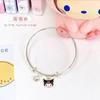 Pulsera Súper Rentable Sanrio con Cascabel para Mejor Amiga Estudiante Femenina Linda y Dulce Kuromi Melody Perro Canela