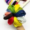 Hilo para Bordado a Punto de Cruz, Hilo para Bordar, Hilo para Coser, Hilo de Poliéster, Hilo de Algodón, Hilo Fino, Hilo para Coser, DMC 447 Colores al por Mayor