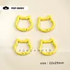 Accesorios DIY Hebilla de Resorte de Gato Lindo Llavero Colgante Accesorios Materiales Hechos a Mano Accesorios Botones Lindos