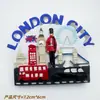 Resina Britânica Londres Torre do Relógio Ônibus Soldado Caixa de Correio Cultural e Criativo Ímã de Geladeira Criativo Souvenir de Viagem Adesivo Magnético