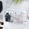 Bolsa Cosmética Transparente de PVC Personalizada, Gran Capacidad, Bolsa de Almacenamiento Cosmético Estilo Nuevo, Bolsa con Cremallera Impermeable, Neceser de Viaje