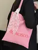 Bolso de Lona de Moda de Nicho 2026 Primavera Nuevo Estilo con Letras para Viajar con Estilo Gran Capacidad Bolso de Hombro Bolso Ligero