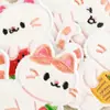 Parche de Bordado de Conejo de Peluche Autoadhesivo Original Dibujos Animados Accesorios para Ropa Decoración de Funda de Teléfono Parche de Tela en Stock