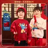 Sudadera Dudujia para Niños Estilo Chino Año Nuevo Niños Rojo Saludos de Año Nuevo Ropa de Bebé Traje Tang Ropa para Niñas Ropa para Niños