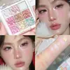 Helen Beauty Sparkling Fine Sparkling Lentejuela Grande Paleta de Sombras de Nueve Colores Cosméticos para Actuación en Escenario Paleta de Sombras Venta al por Mayor Entrega