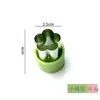 Suplemento alimenticio para bebés molde de superficie de mariposa cortador de flores de frutas y verduras molde de impresión de galletas para salchichas impresión de acero inoxidable para wonton