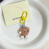 Nuevo Dibujo Animado Comida Juego Lindo Divertido Llavero Niñas Ins Regalo Novia Accesorios de Bolsa Colgante de Bolsa para Mujeres