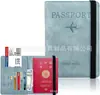 Estojo de passaporte de couro genuíno Amazon com proteção RFID, múltiplos compartimentos para cartões, porta-documentos multifuncional, capa de passaporte, porta-passaporte