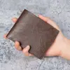 Nueva Cartera de Hombre Transfronteriza Ranuras para Múltiples Tarjetas Cartera Casual Retro Gran Capacidad Cartera de Cuero Monedero Venta al Por Mayor de Fábrica