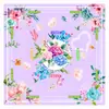 Alfombrilla de Mahjong Floral Más Vendida en Amazon de EE. UU., Alfombrilla de Póker Gruesa de Goma con Bordes Bloqueantes, Alfombrilla Especial para Jugar Cartas