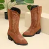 Otoño 2026 Nuevo Talla Grande Botas Casuales Cómodas para Mujer Estilo Europeo y Americano Modernas para Exteriores Talla Única
