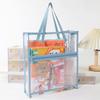 Bolsa de Libro Portátil Bolsa de Almacenamiento Impermeable Bolsa de Archivo Transparente Bolsa para Tutorías Almacenamiento de Libro de Archivos Venta al por Mayor de Fábrica